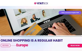 Online Shopping Has Become A Monthly Habit Across Europe | TGM Statbox