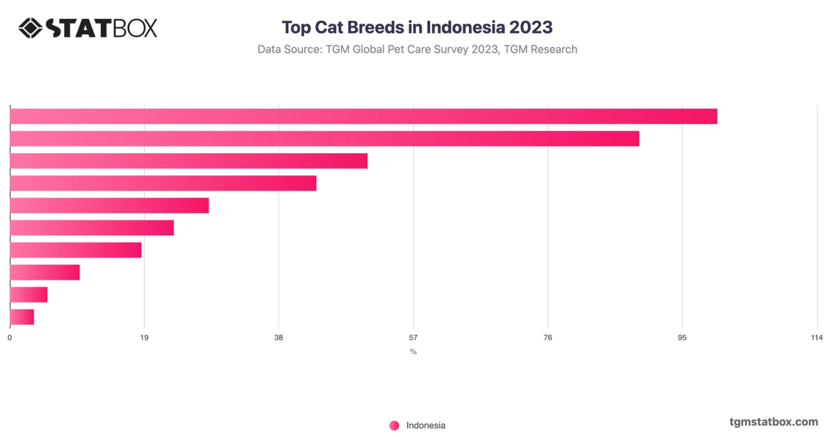 Top Cat Breeds in Indonesia 2023