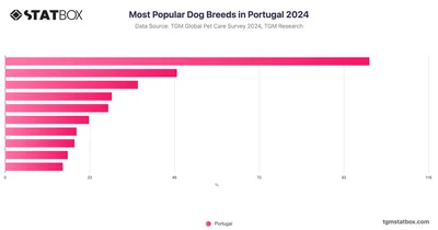 Most Popular Dog Breeds in Portugal 2024