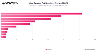 Most Popular Cat Breeds in Portugal 2024