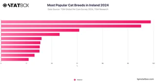 Most Popular Cat Breeds in Ireland 2024