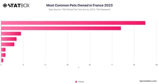 Most Common Pets Owned in France 2023
