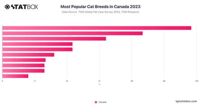 Most Popular Cat Breeds in Canada 2023