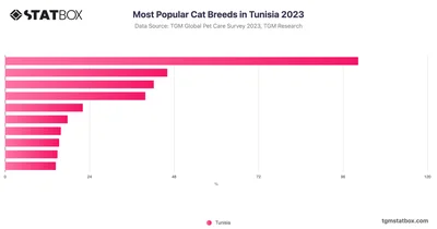 Most Popular Cat Breeds in Tunisia 2023