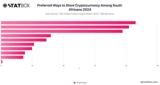 Preferred Ways to Store Cryptocurrency Among South Africans 2024