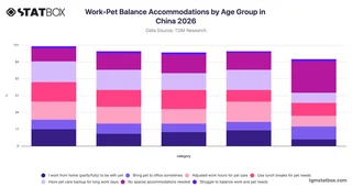 Work-Pet Balance Accommodations by Age Group in China 2026
