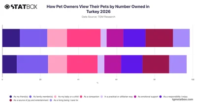 How Pet Owners View Their Pets by Number Owned in Turkey 2026