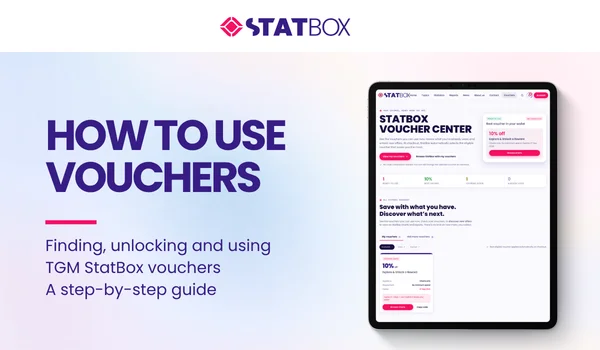 TGM StatBox Help Center: How to Claim and Use Vouchers